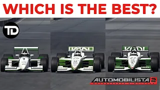 Which Is The Best CART Car in Automobilista 2? All 3 F-USA Gen Cars On Road America