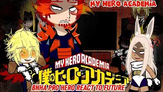 Pro hero react to future[1/3]- my hero academia- Season 2