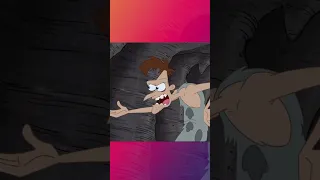 That Time Phineas and Ferb Made a Weird Caveman Episode #youtubeshorts #animation #disney