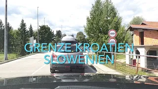 Die Rückfahrt von Kroatien nach Deutschland