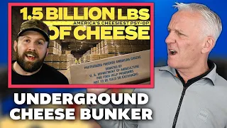America's Secret Underground Cheese Bunkers REACTION | OFFICE BLOKES REACT!!