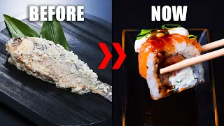 The evolution of SUSHI. How Sushi Evolved Over Time