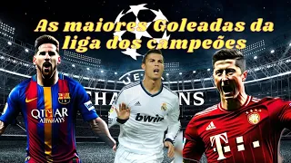 [Top 10]As Maiores Goleadas da Liga dos Campeões Real madrid