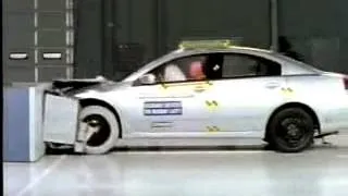 Vehicule  Crash Test of 2004 - 2009  Mitsubishi Galant _ Grunder _ 380 Frontal Impact)-Extreme