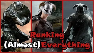 Ranking (Almost) Everything In Skyrim