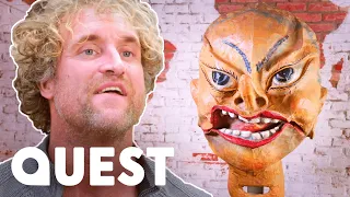 Nick Elphick Restores a Traditional German Carnival Mask | Salvage Hunters: The Restorers