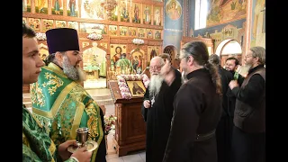 ВСЕНОЩНОЕ БДЕНИЕ В КАНУН ПРЕСТОЛЬНОГО ПРАЗДНИКА В ХРАМЕ ПРЕП. СЕРГИЯ РАДОНЕЖСКОГО СЕЛА ДИВНОМОРСКОЕ