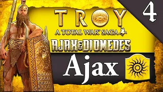 EPIC SIEGE OF THEBES! TROY Total War Saga: Ajax Campaign Gameplay #4