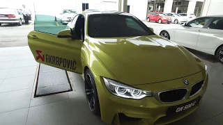We reviewed a BMW M4 (F82) fitted with Akrapovič Exhausts | EvoMalaysia,com