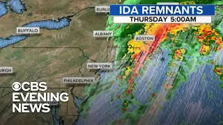 Ida lashes Northeast with tornadoes and severe flooding