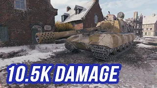 World of Tanks 10k dmg with JagdPz E 100