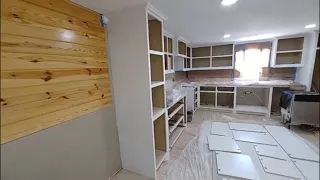 Going From A Shed To A House!! A Walk Through From Studs To Float Flooring