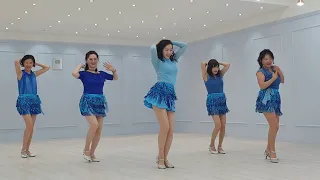 [예주쌤라인댄스] Me EnRD Bachata Line Dance 메 엔레데 바차타 라인댄스
