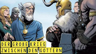 Der Große Krieg zwischen den nordischen Göttern - Vanir vs Aesir - Nordische Mythologie