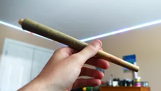 SMOKING A HALF OUNCE JOINT!