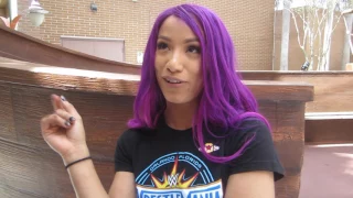 Sasha Banks at Arnold Palmer Hospital for Children - WWE WrestleMania Week Orlando 2017