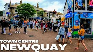 A walk through NEWQUAY England - Town Centre