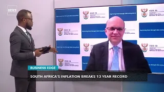 South Africa's Inflation Breaks 13 Year Record