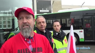 Busstreik in Offenbach: Kein Chaos aber schlechte Stimmung