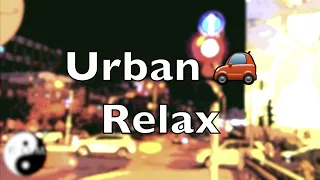 🚗🏙 Study, deep sleep, focus with music in an urban cityscape