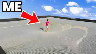 Jumping on the Worlds Biggest Trampoline