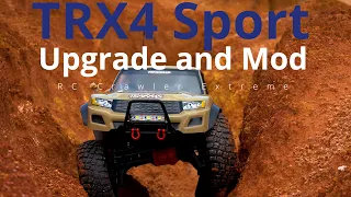 Traxxas TRX4 Sport Simple Upgrade and Mod for better performance crawler truck RC Crawler Extreme