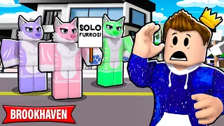 ENCUENTRO UN SERVIDOR SOLO PARA FURROS en BROOKHAVEN! 🐺🏡 - Roblox YoSoyLoki