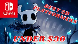 Best 2D Platformers and Metroidvania on Nintendo Switch UNDER $30 | TOP 10 FINALE