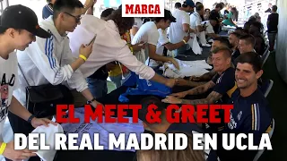 El Real Madrid celebra un meet & greet en UCLA I MARCA