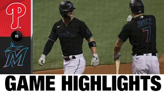 Braxton Garrett shines in MLB debut | Phillies-Marlins Game Highlights 9/13/20
