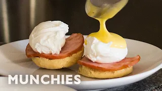 Making Eggs Benedict With Almost No Equipment