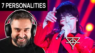 Arab Man Reacts to 7 PERSONALITIES by CHENYU HUA. (阿拉伯人对华晨宇的反应)