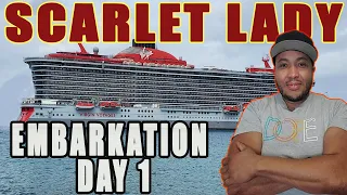 Scarlet Lady - EMBARKATION DAY - Virgin Voyages, Sail Away Party, Pink Agave #scarletlady