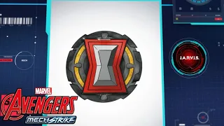 Dessin Mech Strike | Black Widow Icon | Marvel's Avengers: Mech Strike | Marvel HQ France