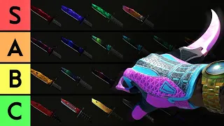 The ULTIMATE CS2 Knife Finish Tier List | CS2 Investing