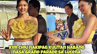 KIM CHIU NAKIPAGKULITAN SA PARADA, KIM AT MAYOR MARK NAGENJOY SA DAMI NG MGA TAO