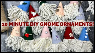 DIY GNOME ORNAMENTS!