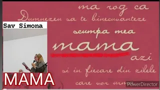 Poezie "Mama"-Simona Sav