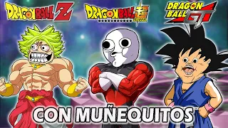 Todo DRAGON BALL ENTERO Resumido con Muñequitos