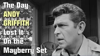The Day That ANDY GRIFFITH Completely Lost It