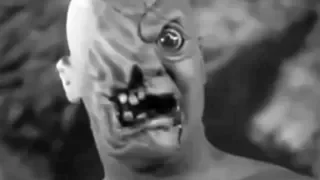 REALLY Bad Special Effect in "THE CYCLOPS" (1957)