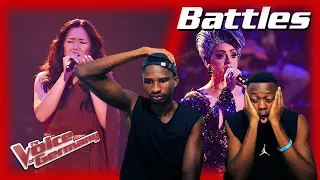 Disturbed - The Sound Of Silence (Nel vs. Sarah) | Battles | The Voice of Germany 2022 | REACTION