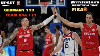 Germany Upsets Team USA In FIBA World Cup Semifinals! #Reaction #FIBA