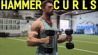 How To Perform HAMMER CURLS | Biceps Exercise Tutorial