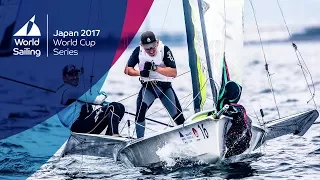 Full 49er Medal Race 1 - Sailing's World Cup Series | Gamagori, Japan 2017