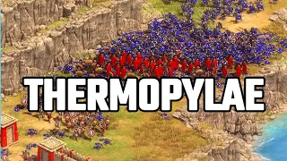 Battle of THERMOPYLAE | Age of Empires 2