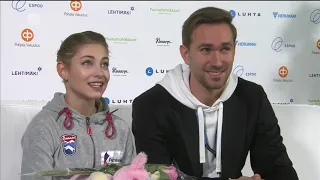 Алена Косторная. Finlandia trophy 2019, SP