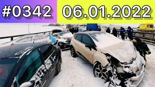 ДТП AVTO-CRASH Подборка на видеорегистратор от 06.01.2022