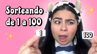 SORTEANDO AS GOTAS DE CADA PRODUTO DE 1 A 100 😱 | Dourada todo dia em março 💖🫶🏻