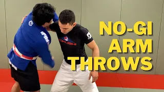 Learn these 3 MASSIVE No-Gi throws QUICK!